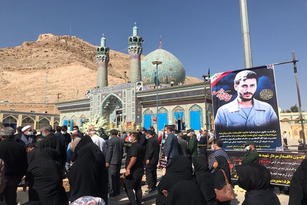 پیکر مادر شهید همت تشییع شد