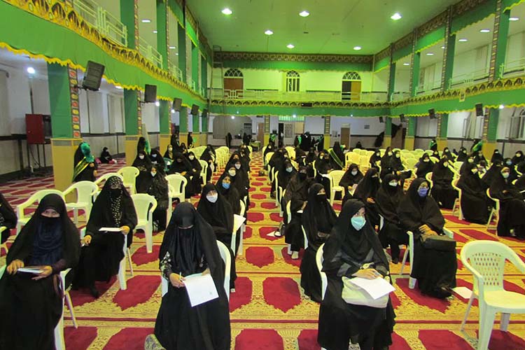 بانوان خادمیار رضوی یزد در قرار هشتم شرکت کردند