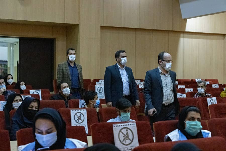 عکس | برگزاری عصر شعر آئینی و مسابقه دلنوشته &laquo;دلتنگ اربعینم&raquo; در جهاد دانشگاهی همدان