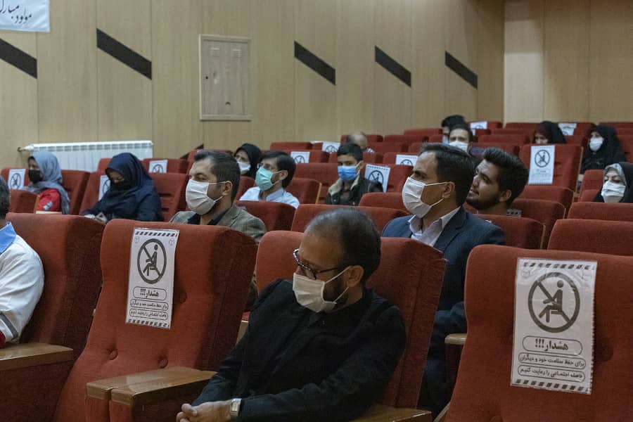عکس | برگزاری عصر شعر آئینی و مسابقه دلنوشته &laquo;دلتنگ اربعینم&raquo; در جهاد دانشگاهی همدان