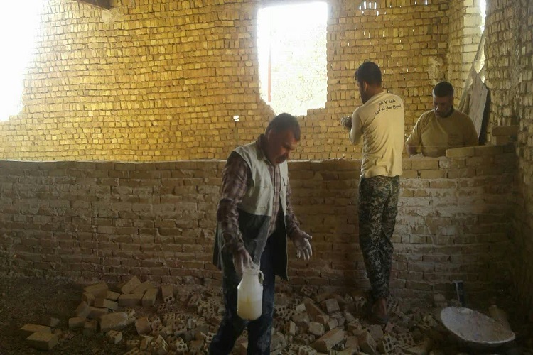 تکمیل منزل مسکونی نیازمندان در روستای خردمند