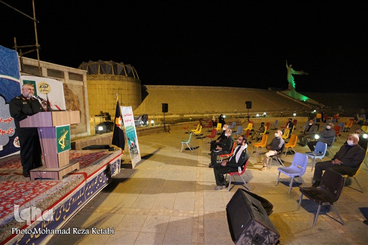 عکس | تجلیل از 40 خير پيشكسوت دفاع مقدس در همدان