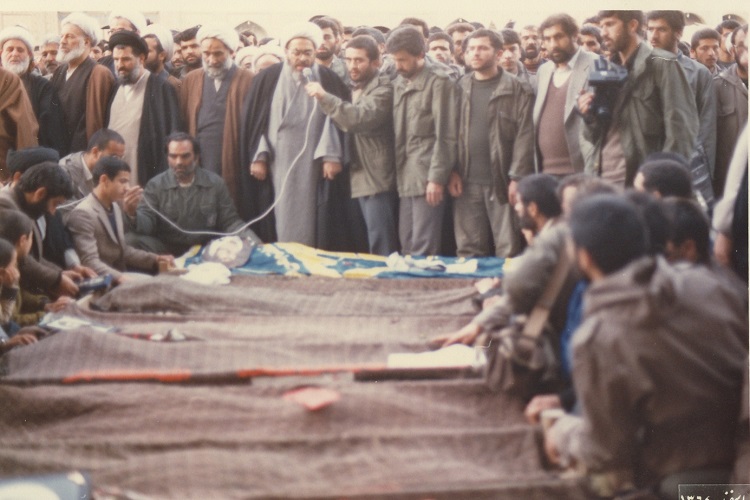 حضور آیت&zwnj;الله العظمی فاضل لنکرانی در دفاع مقدس