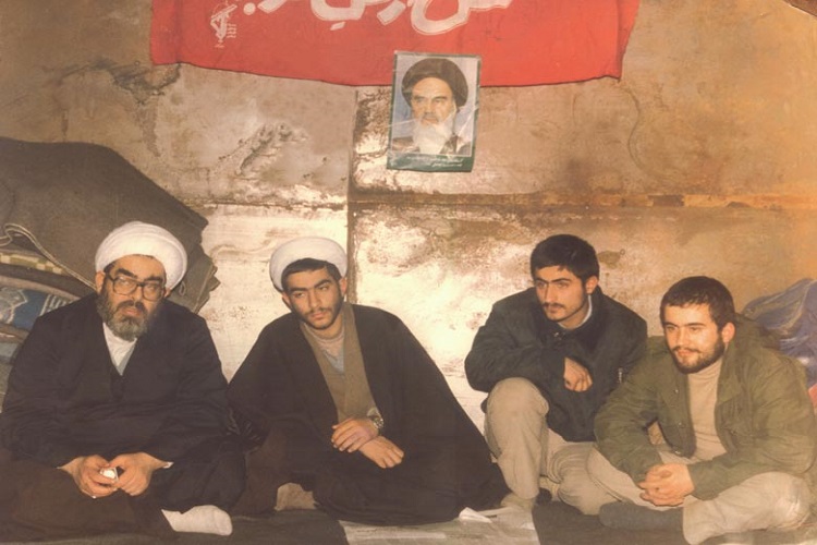 حضور آیت&zwnj;الله العظمی فاضل لنکرانی در دفاع مقدس