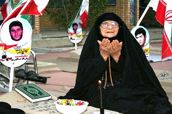 درگذشت مادر شهید کربلای هویزه