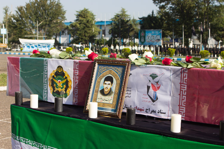 مراسم تشییع پیکر شهید &laquo;فرمان پوریعقوب&raquo; در رشت برگزار شد