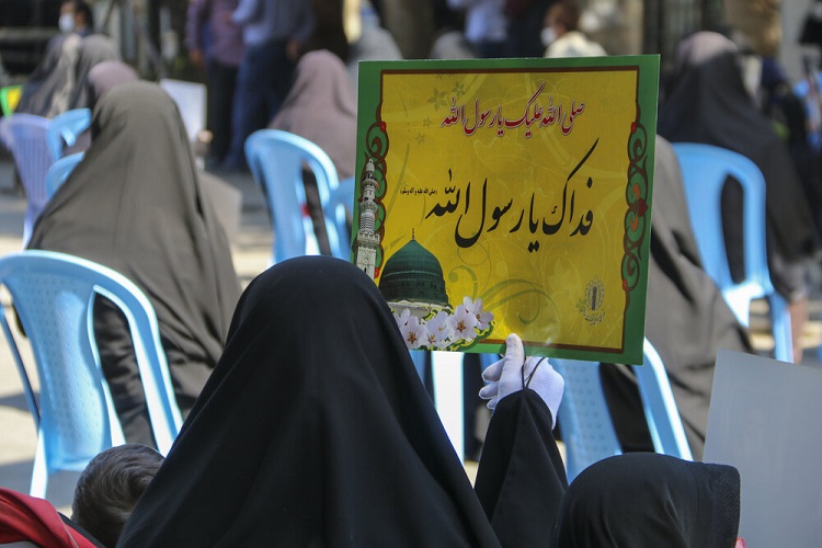 پیوستن دانش&zwnj;آموزان البرزی به پویش &laquo;من رسول الله(ص) را دوست دارم&raquo;