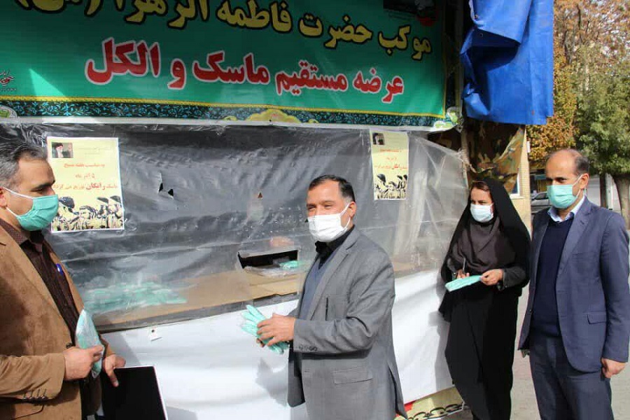 توزیع 185 بسته معیشتی از سوی موکب فاطمه الزهرا(س) ملایر