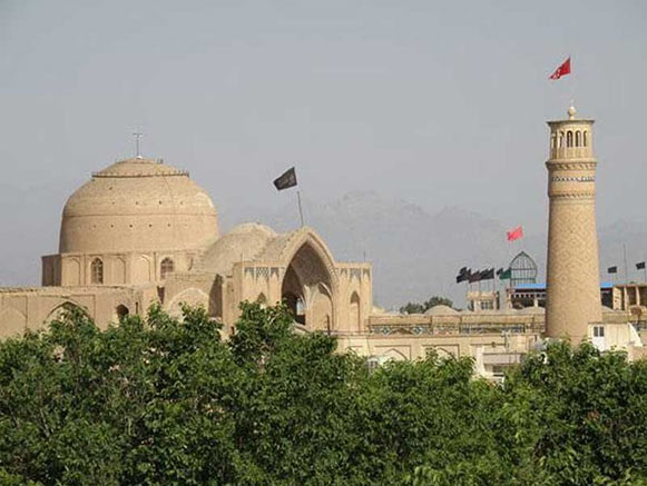 آغاز عملیات مرمت ایوان شمالی مسجد جامع کاشان