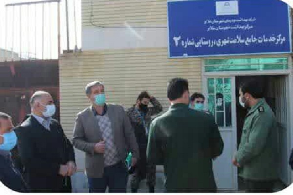 بازدید فرماندار ملایر از مراکز فعال در اجرای طرح شهید سلیمانی