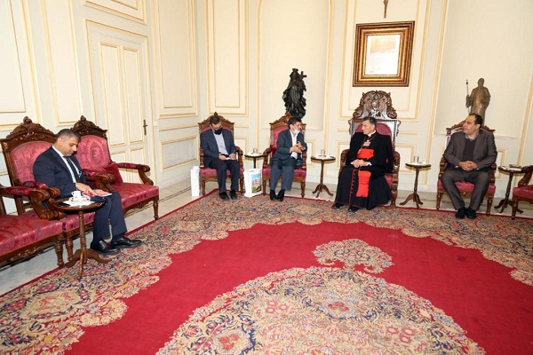 دیدار رایزن فرهنگی ایران با رهبر مسیحیان مارونی لبنان دیدار رایزن فرهنگی ایران با رهبر مسیحیان مارونی لبنان