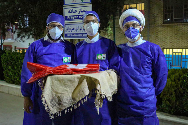 30 جهادگر یزدی برای کمک به کادر درمان شتافتند
