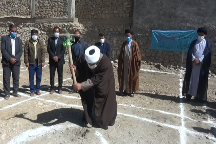 ساخت مسجد به همت خیر دیشموکی
