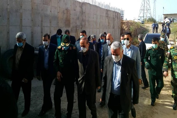 استاندار خوزستان از روند ساخت موزه دفاع مقدس در اهواز بازدید کرد
