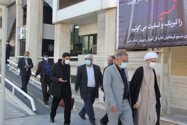 آیت الله دژکام، آموزش و پرورش، عسکری، استان فارس