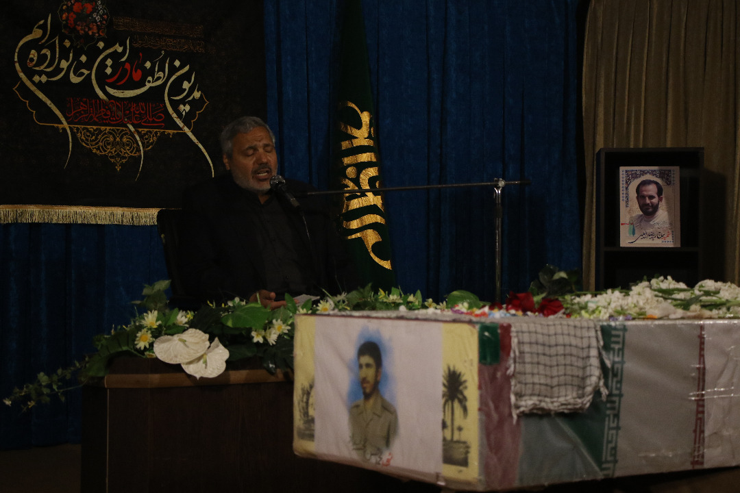 ارسالی/// مراسم وداع با شهید «محمدحسن خجسته‌راد» برگزار شد
