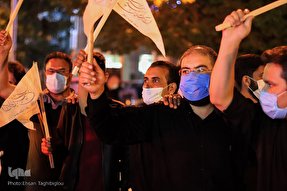 برپایی دسته عزاداری شام غریبان حضرت زهرا (س) در زنجان