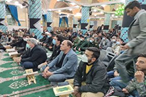 عکس | محفل شبی با شهدا در محضر قرآن