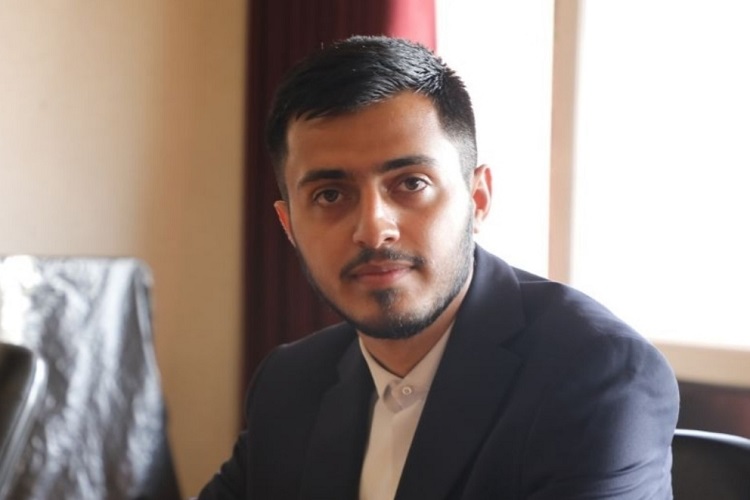 سپهر قاسمی، مسئول فضای مجازی و رسانه ناحیه بسیج دانشجویی فارس