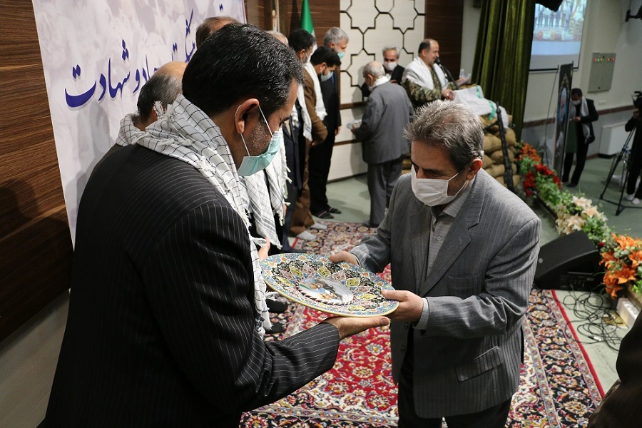  تجلیل از پیشکسوتان جهاد و شهادت همدان 