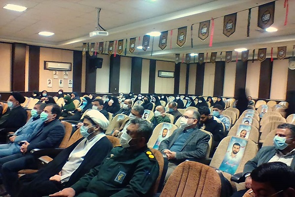 برگزاری مراسم هفتم شهید گمنام در دانشگاه پیام‌نور مرکز رشت