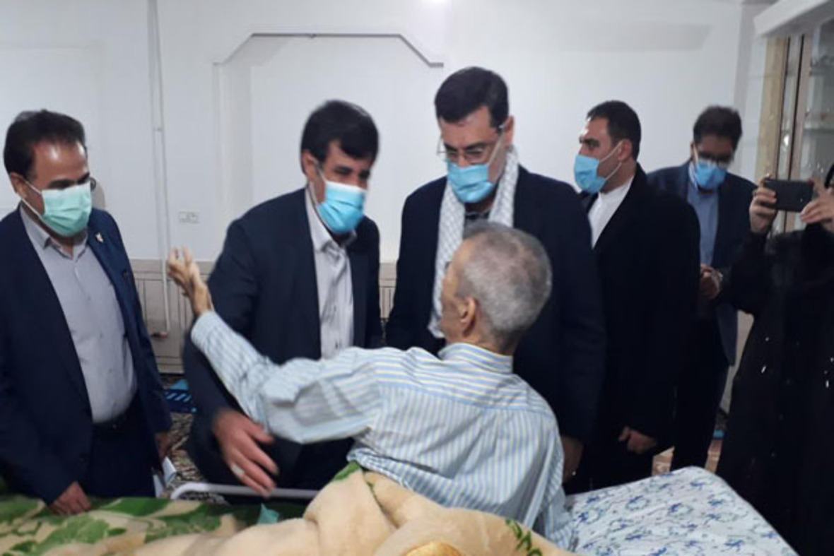 دیدار معاون رئیس&zwnj;جمهور با جانباز لرستانی