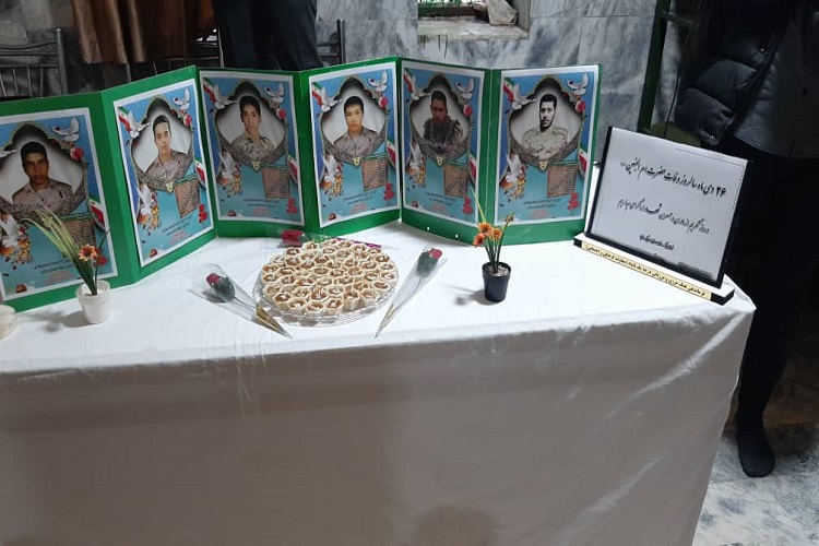 یک روز مادرانه در کنار سربازان مرزبانی در هنگ مرزی تایباد