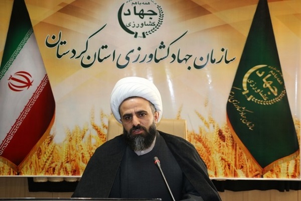 حجت&zwnj;الاسلام حسین ورمقانی،  مسئول حوزه نمایندگی ولی فقیه در سازمان جهاد کشاورزی استان 