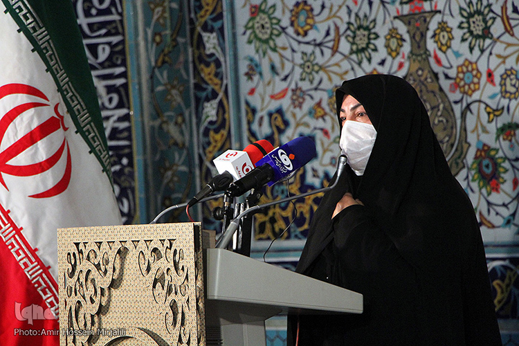 سپیده رضایی، مسئول بسیج جامعه زنان سپاه الغدیر استان یزد