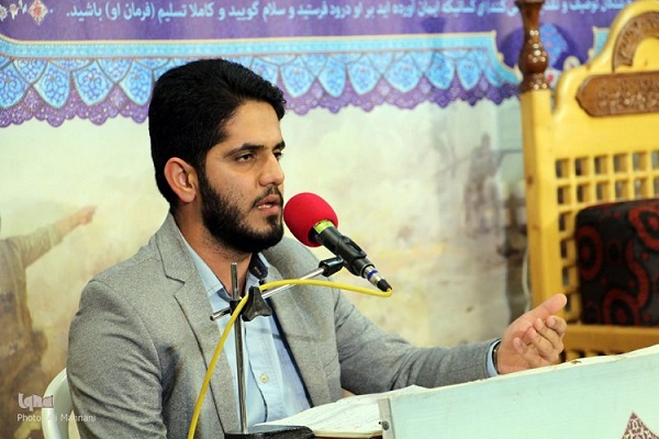 محمد ادریس صادقی قاری قران در ضیافت نور