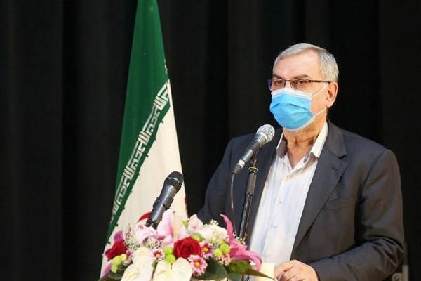 بهرام عین&zwnj;اللهی، وزیر بهداشت، درمان و آموزش پزشکی 