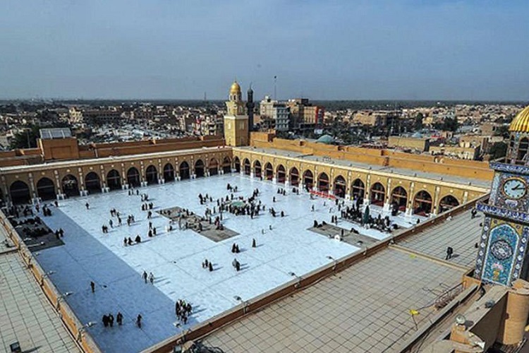 بازسازی سنگ&zwnj;فرش مسجد کوفه