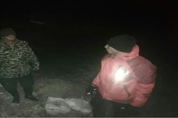 نجات 4 کوهنورد نهاوندی گرفتار در برف و کولاک