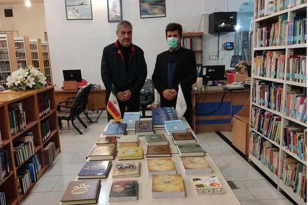 حسین سلیم زاده مسئول کتابخانه مطهری ارومیه