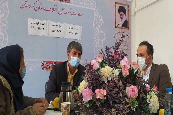 بهادر اسدی، معاون توسعه حل اختلاف دادگستری کردستان 
