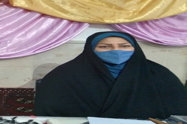 فاطمه امینی، داور مسابقات قرآن در ساوه