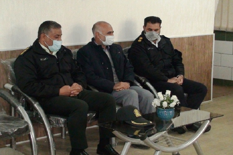 دیدار نماینده فسا با فرمانده نیروی انتظامی