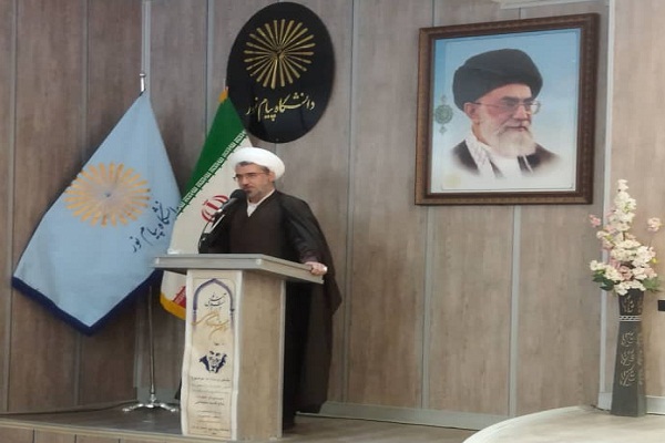 حجت&zwnj;الاسلام محمدعلی پورمحی&zwnj;آبادی مسئول دفتر نهاد رهبری در دانشگاه پیام&zwnj;نور استان کرمان