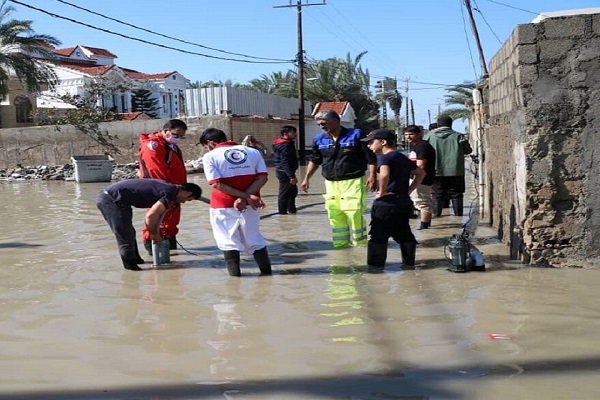 امدادرسانی در سیستان و بلوچستان