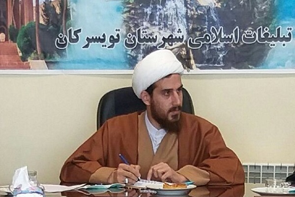 سبحان جامه بزرگ رئیس اداره تبلیغات اسلامی تویسرکان