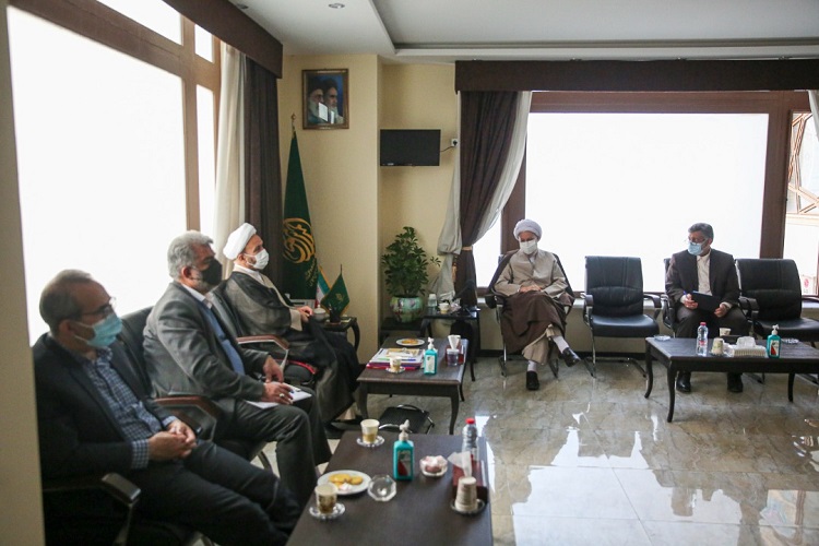 نشست هیئت امنای زائرسرای احمدبن موسی(ع)