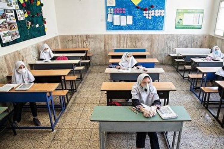 حضوری شدن مدارس گلستان
