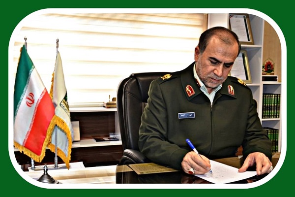 سردار علی آزادی فرمانده انتظامی استان کردستان 