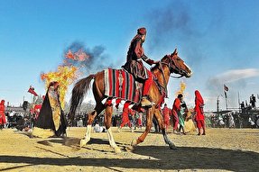 ثبت تعزیه روز عاشورای روستای گرمن در فهرست میراث معنوی