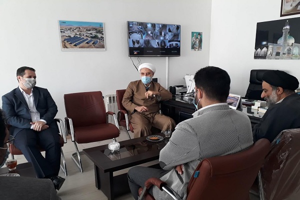دیدار رئیس جهاددانشگاهی لرستان با مدیرکل اوقاف و امور خیریه