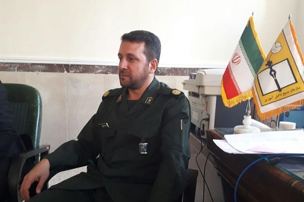 اصغر عبدی&zwnj;فر، مسئول سازمان بسیج دانش&zwnj;آموزی استان کردستان 