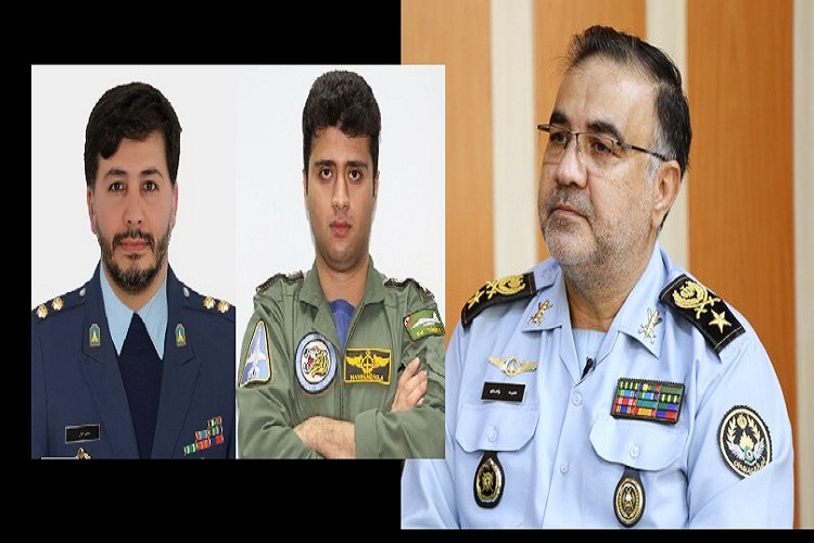 تسلیت، فرمانده نیروی هوایی،شهادت خلبانان، سقوط هواپیما، تبریز
