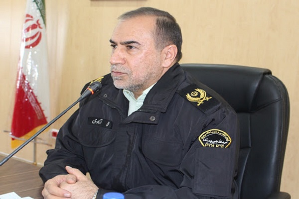 سردار علی آزادی فرمانده انتظامی استان کردستان
