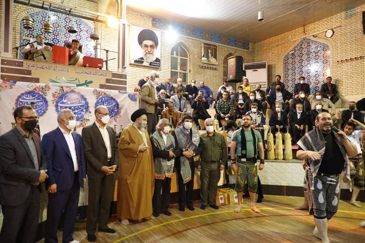 جشن گلریزان زندانیان جرائم غیرعمد، زورخانه پهلوان عقاب شیراز