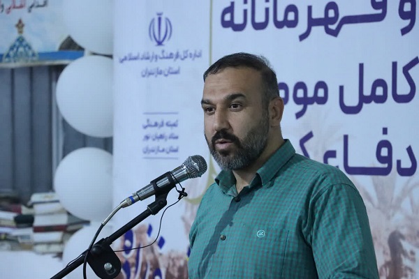 روح الله صادقی، مسئول اردوگاه شهید جعفرزاده اندیمشک سپاه کربلای مازندران